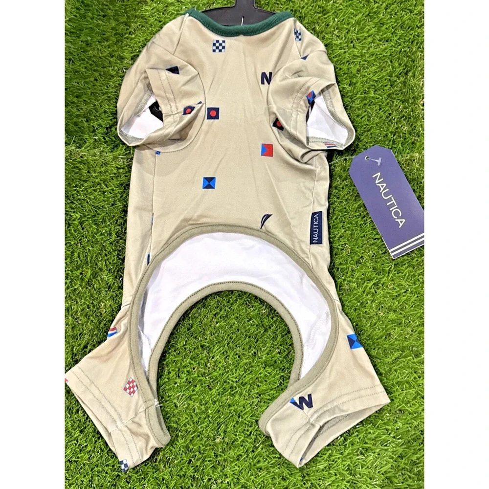 Nautica Pet‎ Outfit Multicolor Size Small